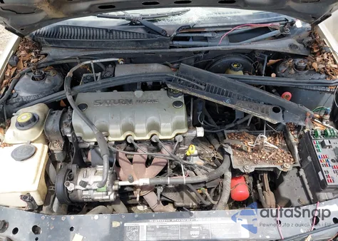 1998 Saturn Sl1 из США, поврежденный, VIN 1G8ZH5281WZ186775